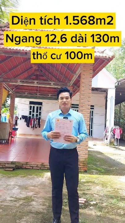 Nhà vườn mái Thái 1586m² tại Lai Uyên, 3.8 tỷ - Sẵn sàng ở ngay!