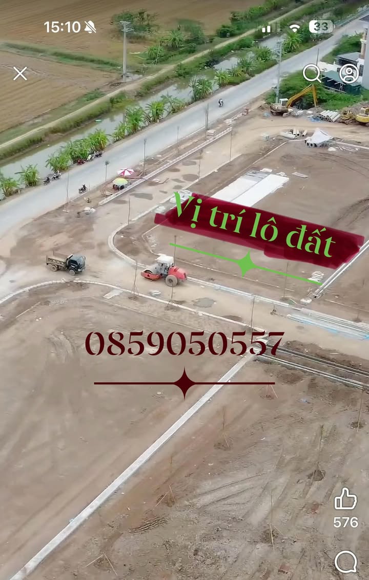 Đất nền mặt đường nhựa Yên Lương, Ý Yên 120m² giá 1.9 tỷ - Cơ hội đầu tư tuyệt vời!