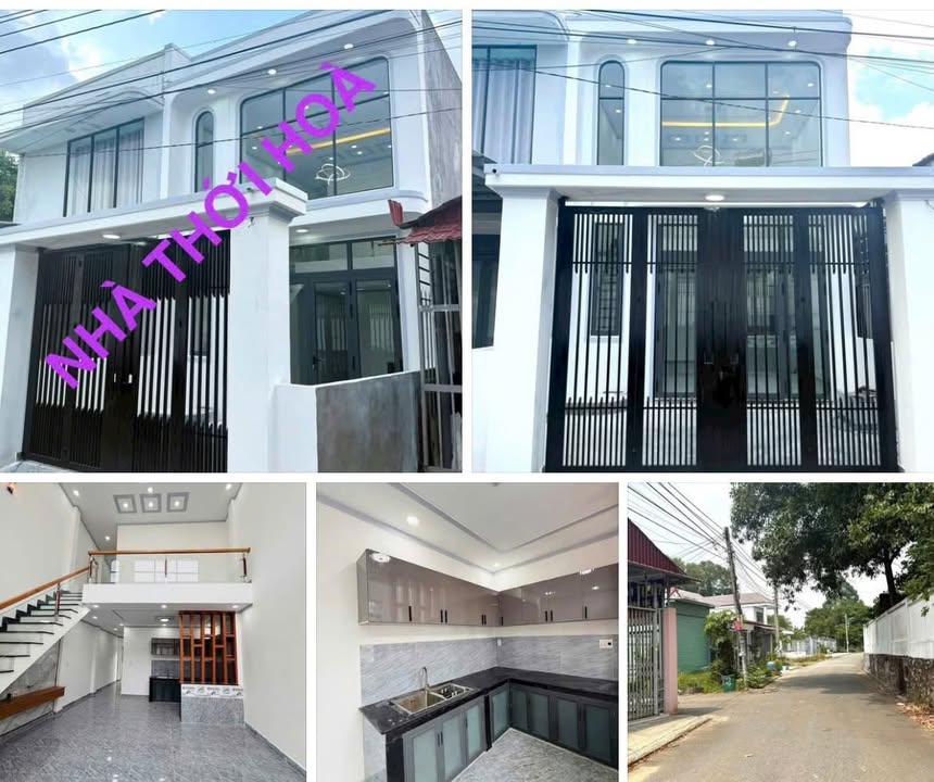Nhà gác lửng mới xây Thới Hòa Bến Cát 91.8m² giá 2.18 tỷ - Vị trí thuận lợi sát công viên