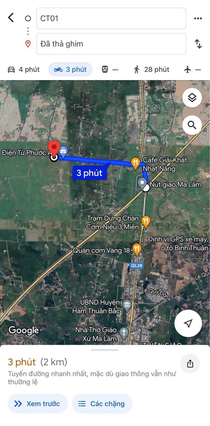 Bán đất mặt tiền đường Nhựa xã Hàm Phú 3649m² - Đầu tư sinh lời ngay!