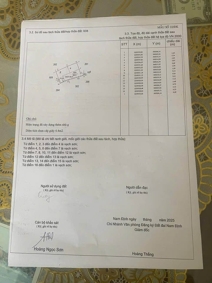 Đất tặng nhà 1 tầng tại đường Trần Đăng Ninh, Nam Định - Diện tích 85m² giá chỉ 1.5 tỷ!