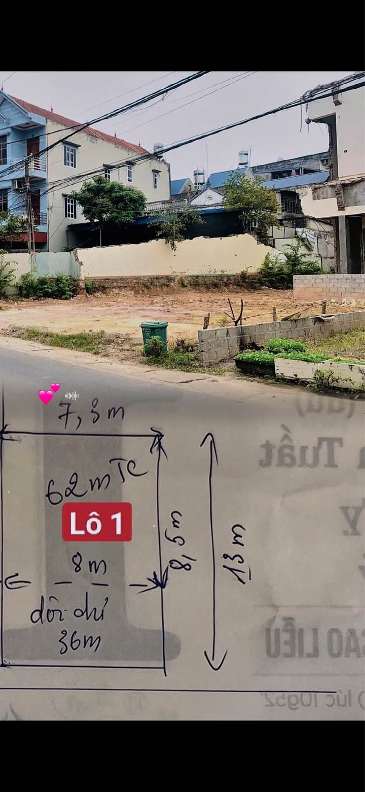 Đất nền Hương Sơn Thái Nguyên 100m² giá 1.8 tỷ - Kinh doanh thuận lợi!