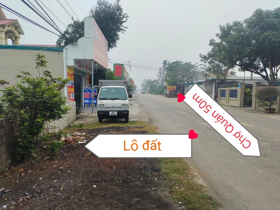 Đất nền 2 lô liền kề tại Quảng Lưu, 294m² - Sổ đỏ chính chủ, giá thỏa thuận!