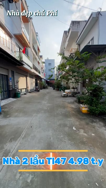 Nhà đẹp 2 lầu đường Tl47, An Phú Đông, Q12 - Giá 4.98 tỷ, ô tô vào tận nơi!