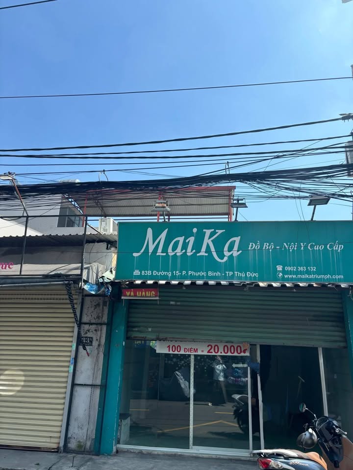 Mặt bằng kinh doanh siêu vip đường 15 Phước Bình 22m² giá 4.1 tỷ - Đầu tư sinh lời ngay!