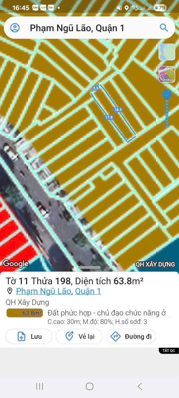 Nhà mặt hẻm Đường Cống Quỳnh, Quận 1 64m² giá 16 tỷ - Đầu tư sinh lời lý tưởng!