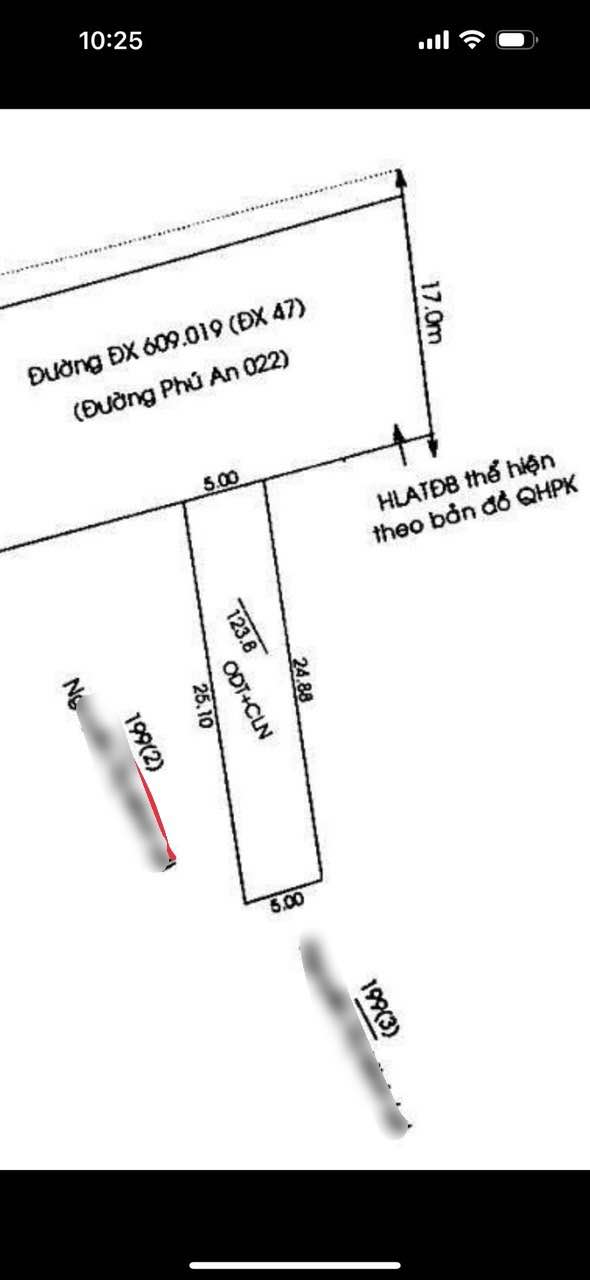 Đất nền Phú An Bến Cát 125m² - Vị trí đẹp, giá đầu tư hấp dẫn!