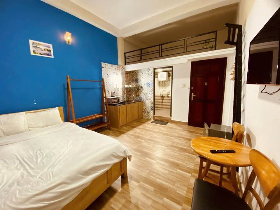 Căn hộ studio Thông Thiên Học Đà Lạt 1 phòng ngủ giá 4.5 triệu - Full nội thất tiện nghi!