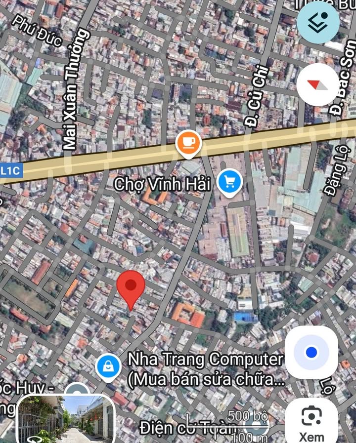 Đất Hẻm Đường Nguyễn Khuyến Nha Trang 112m² giá 4.8 tỷ - Gần Chợ Vĩnh Hải!