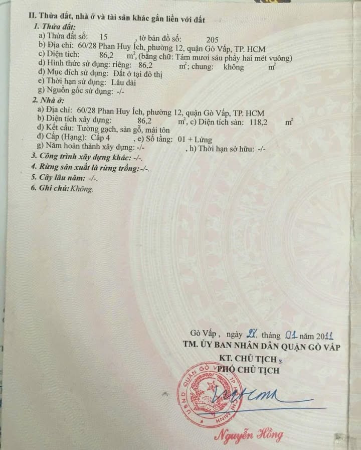 Nhà mặt tiền Bùi Quang Là, Gò Vấp 90m² giá 7.6 tỷ - Kinh doanh đa ngành nghề thuận lợi!