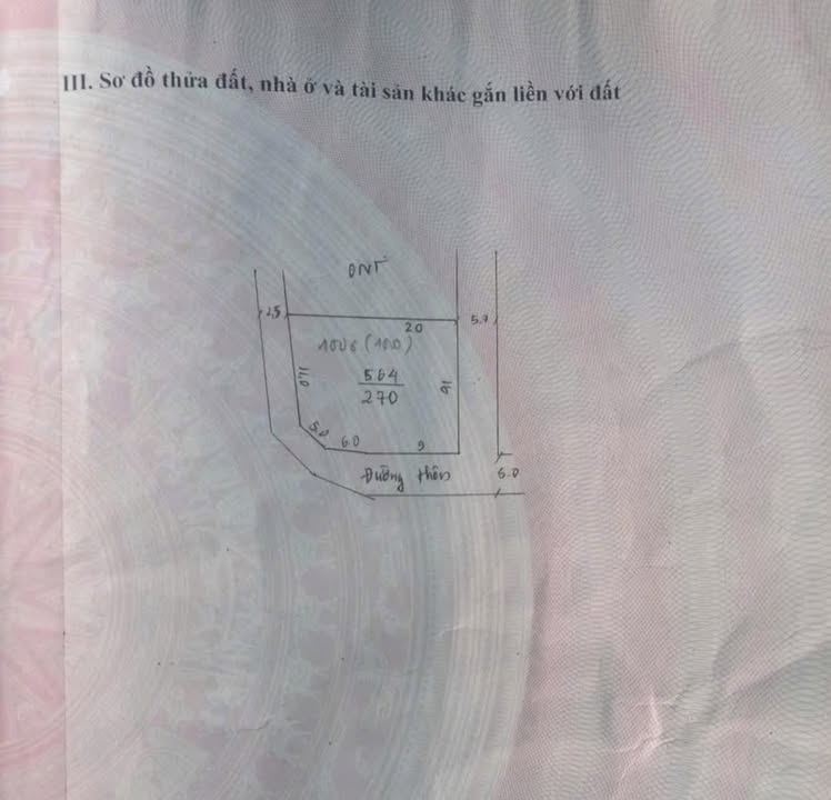 Đất thổ cư Cao Xá - Tân Yên 270m² giá 2 tỷ - Mặt tiền rộng, cơ hội đầu tư tốt!