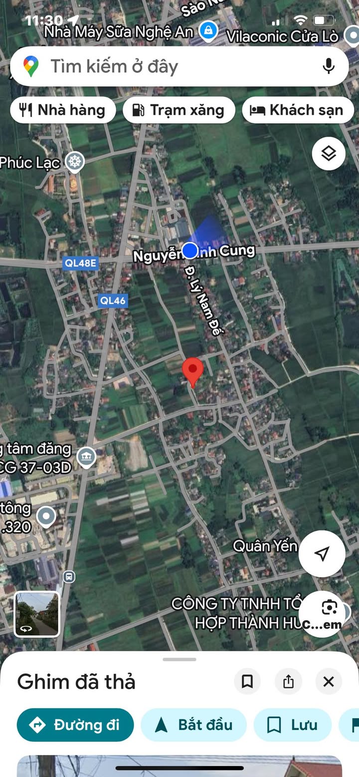 Đất nền Nghi Thạch 187m² giá 2 tỷ - Đường thông thoáng, gần chợ