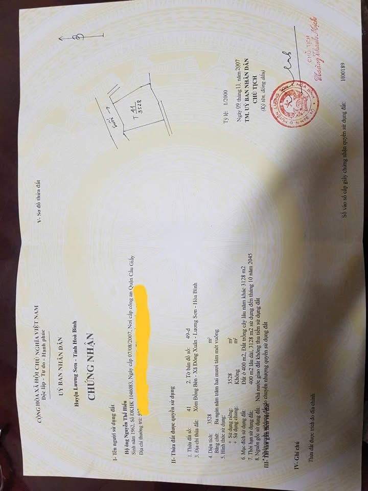 Đất nghỉ dưỡng 3528m² tại Đồng Bèn, Quốc Oai - Pháp lý sạch, giá thỏa thuận!