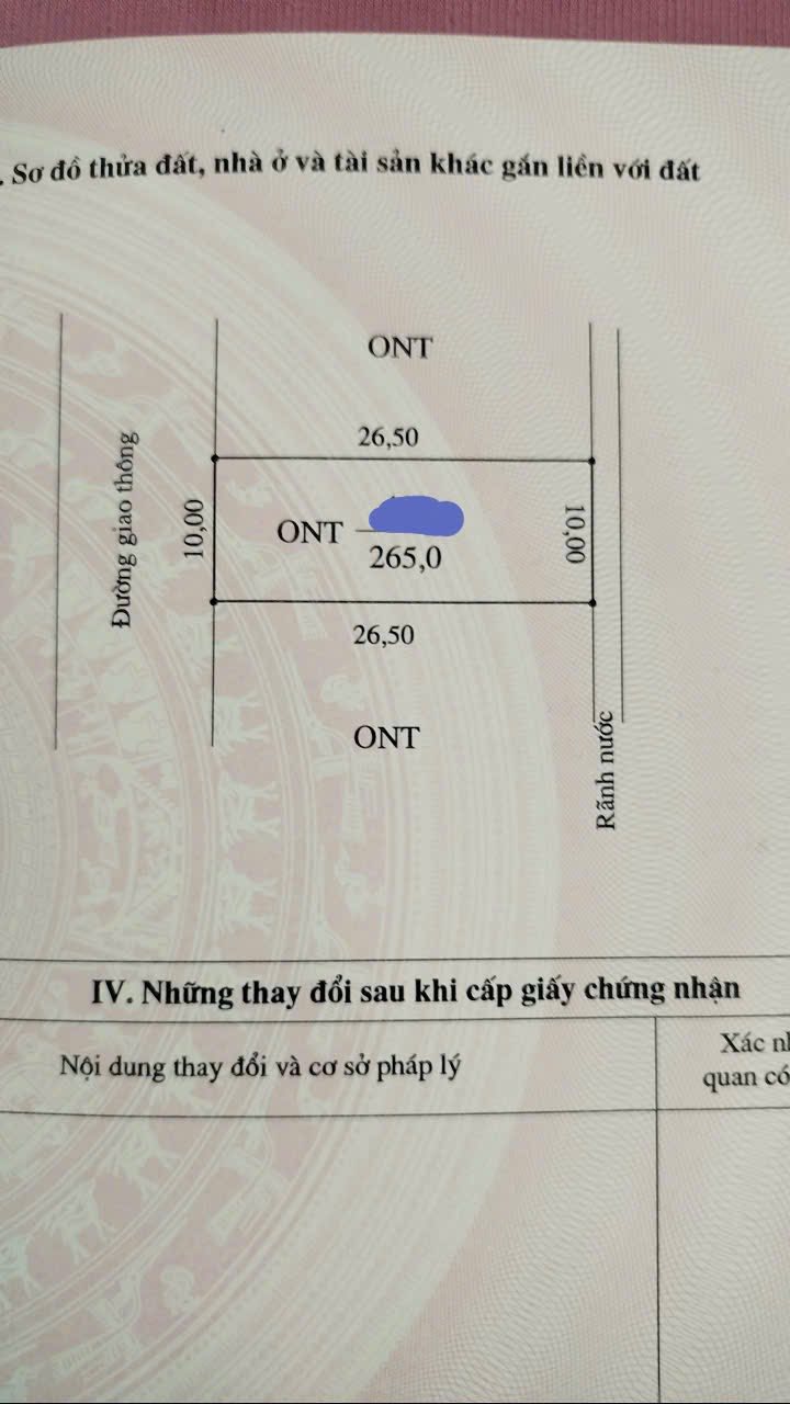 Đất thổ cư Sông Lô, Việt Trì 265m² giá 2.477 tỷ - Cơ hội đầu tư tuyệt vời!