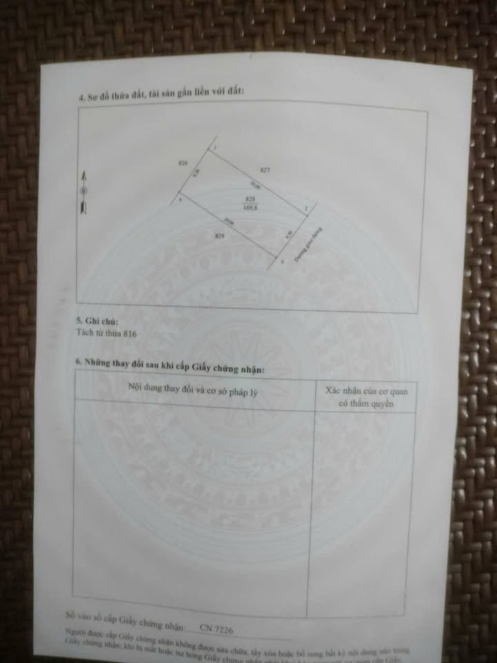 Đất thổ cư Thôn Phú Thịnh, Xã Thụy Vân 169m² giá 3 tỷ - Tiềm năng tăng giá mạnh!