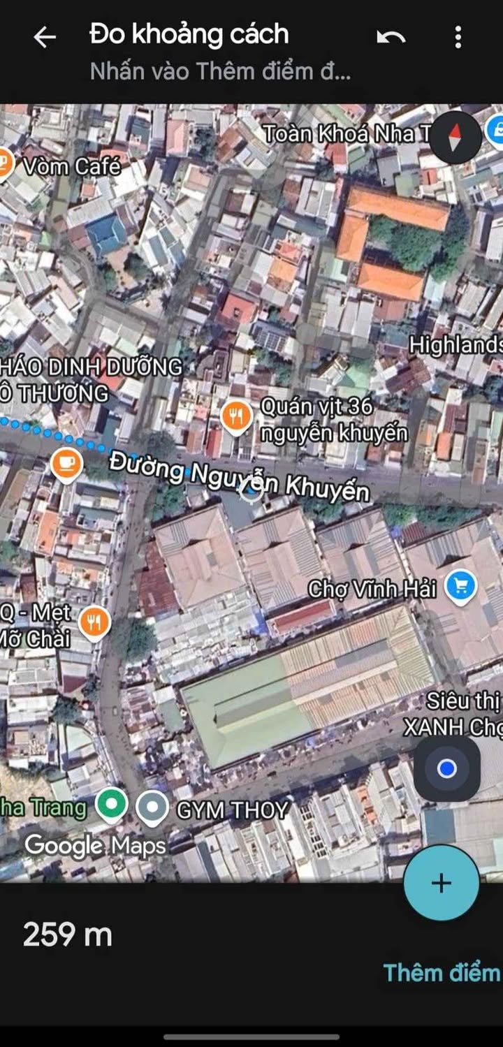 Đất Vĩnh Hải Nha Trang 112m² giá 4.8 tỷ - Cách biển chỉ 1.2km!