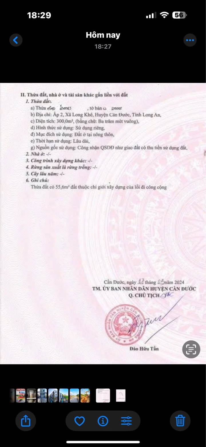 Nhà bán ấp 2, xã Long Khê, diện tích 262.5m² giá 1.63 tỷ - Căn góc thoáng đãng, gần KCN Cầu Tràm!