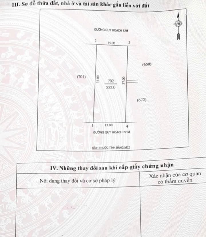 Lô đất kinh doanh Quán Bàu 555m² giá 32 tỷ - Đường rộng 72m, mặt tiền tuyệt đẹp!