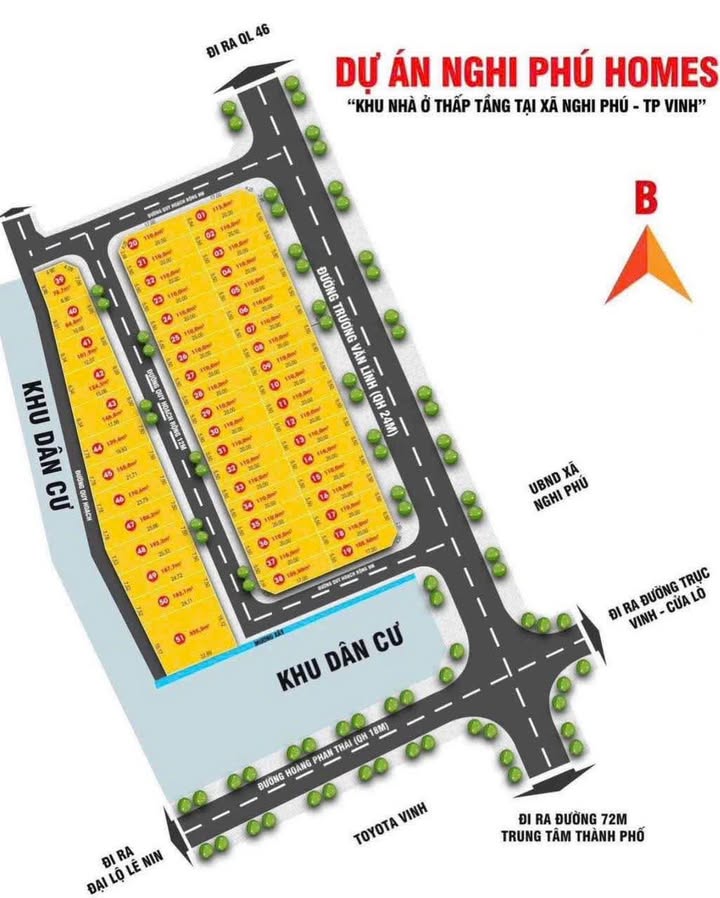 Bán gấp FrontHouse mặt đường Trương Văn Lĩnh, Vinh Phú, 110m² - Giá 7,5 tỷ thương lượng!