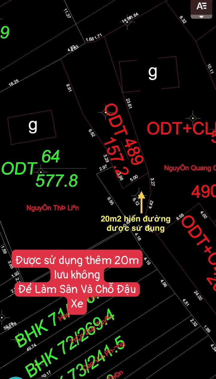 Đất Nghi Hòa Cửa Lò 157m² giá 1.1 tỷ - Hướng Đông Nam, tiện ích đầy đủ!