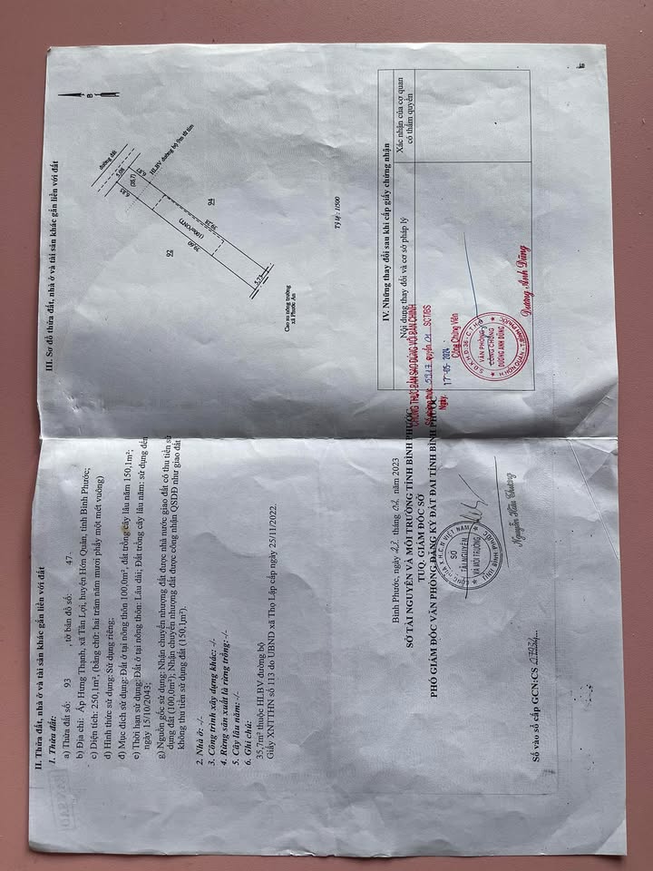 Đất nền Tân Lợi, Hớn Quản 230m² giá 199 triệu - Hướng Đông, nở hậu lý tưởng!