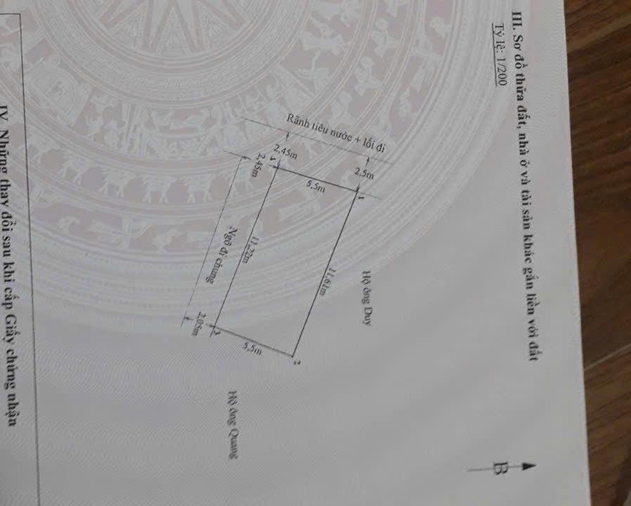 Đất nền Đặng Cương, An Dương 62m² giá 1 tỷ - Lô góc ô tô đỗ thoải mái!