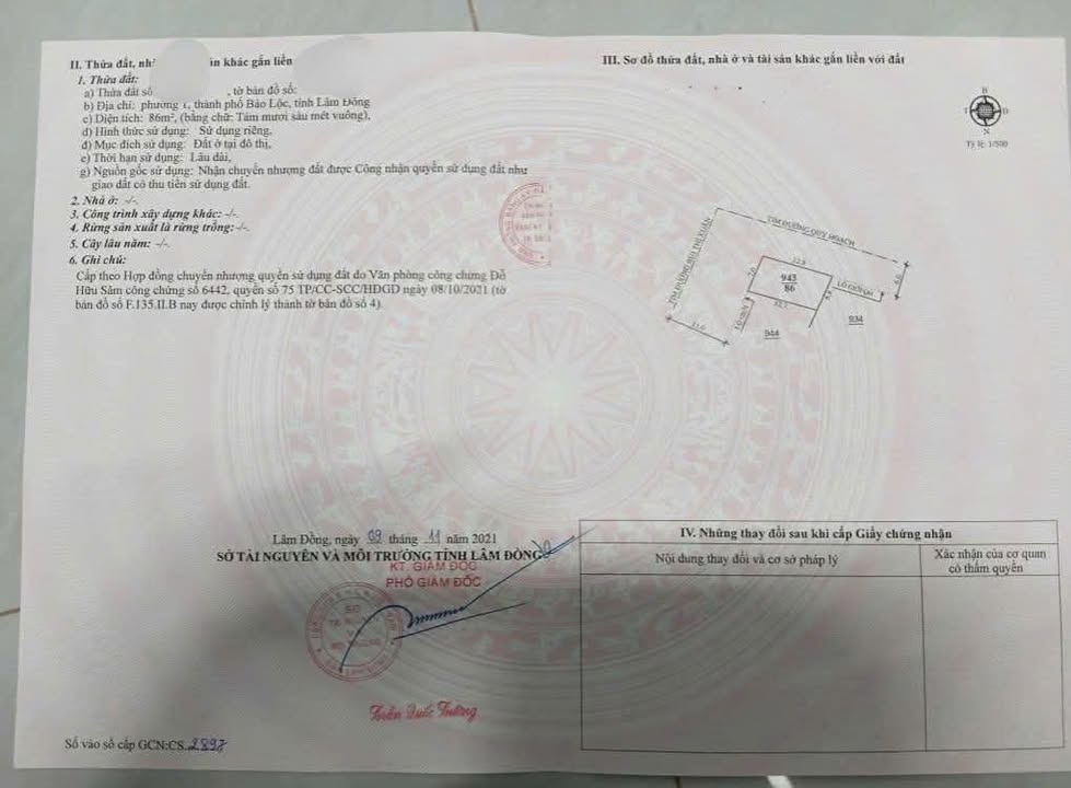 Đất nền Bùi Thị Xuân, Bảo Lộc 91m² giá 5 tỷ - Lô góc 2 mặt tiền hấp dẫn!