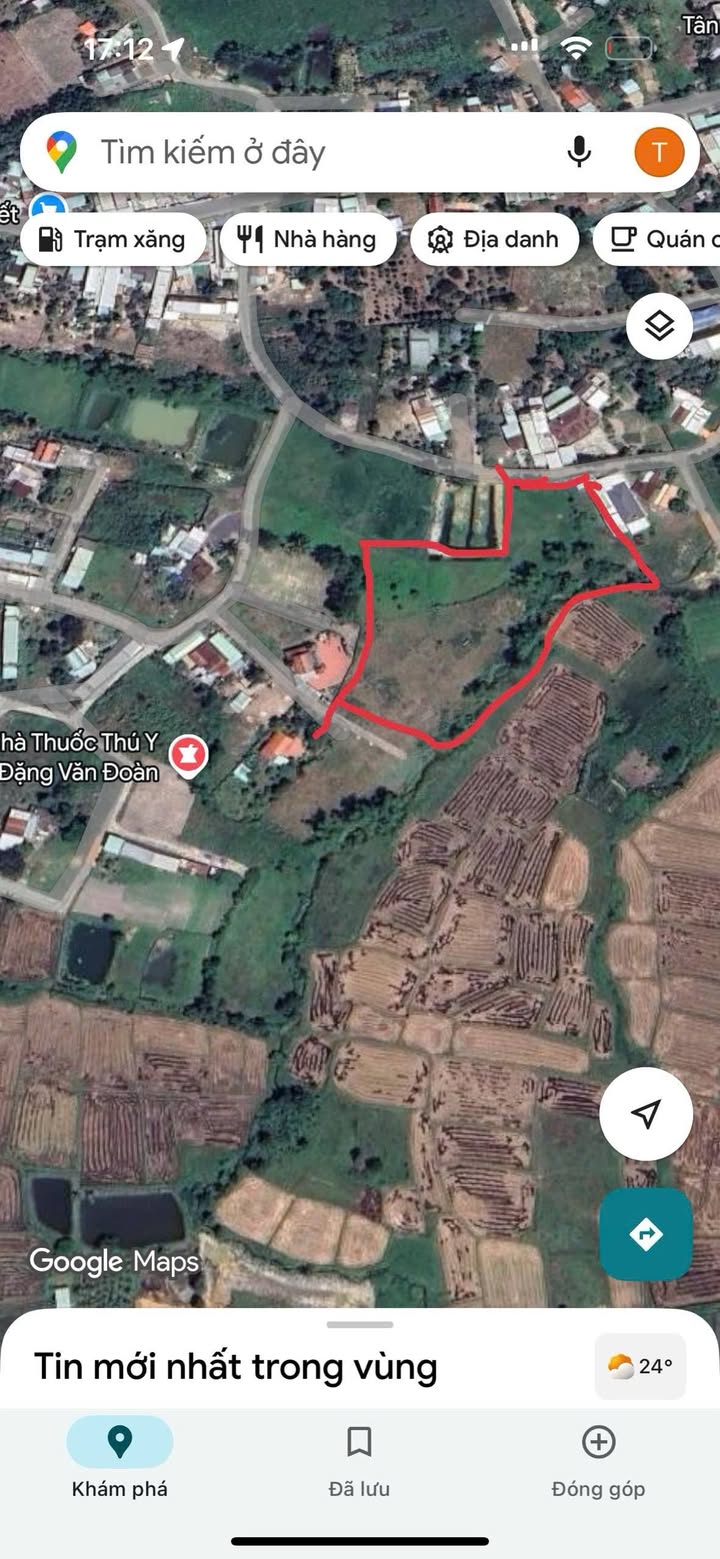 Bán farm Thôn 5, xã Hòa Tiến Đà Nẵng 6000m² - Lô đất lý tưởng cho nghỉ dưỡng!