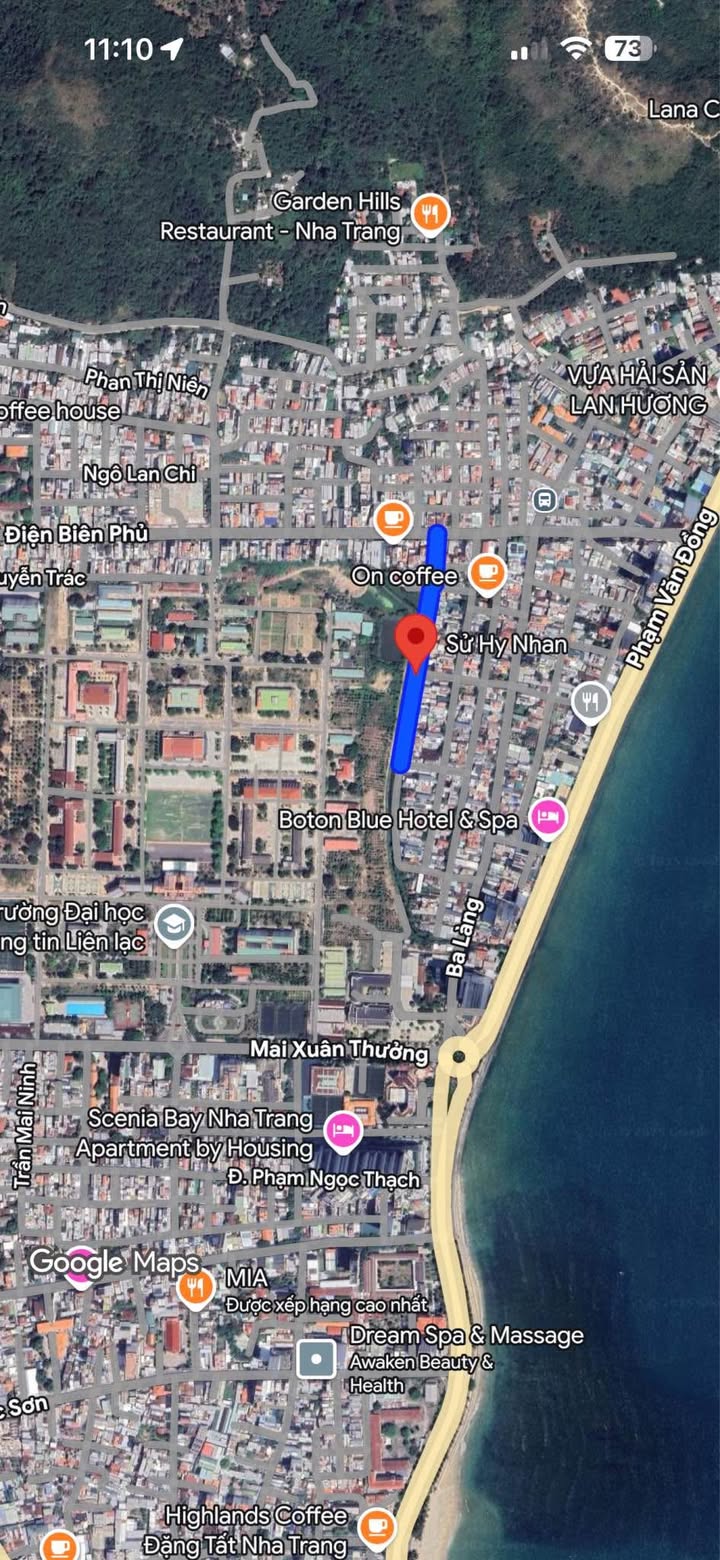 Đất nền đẹp gần biển tại Vĩnh Hòa, Nha Trang 90.7m² - Giá chỉ 6.53 tỷ VND