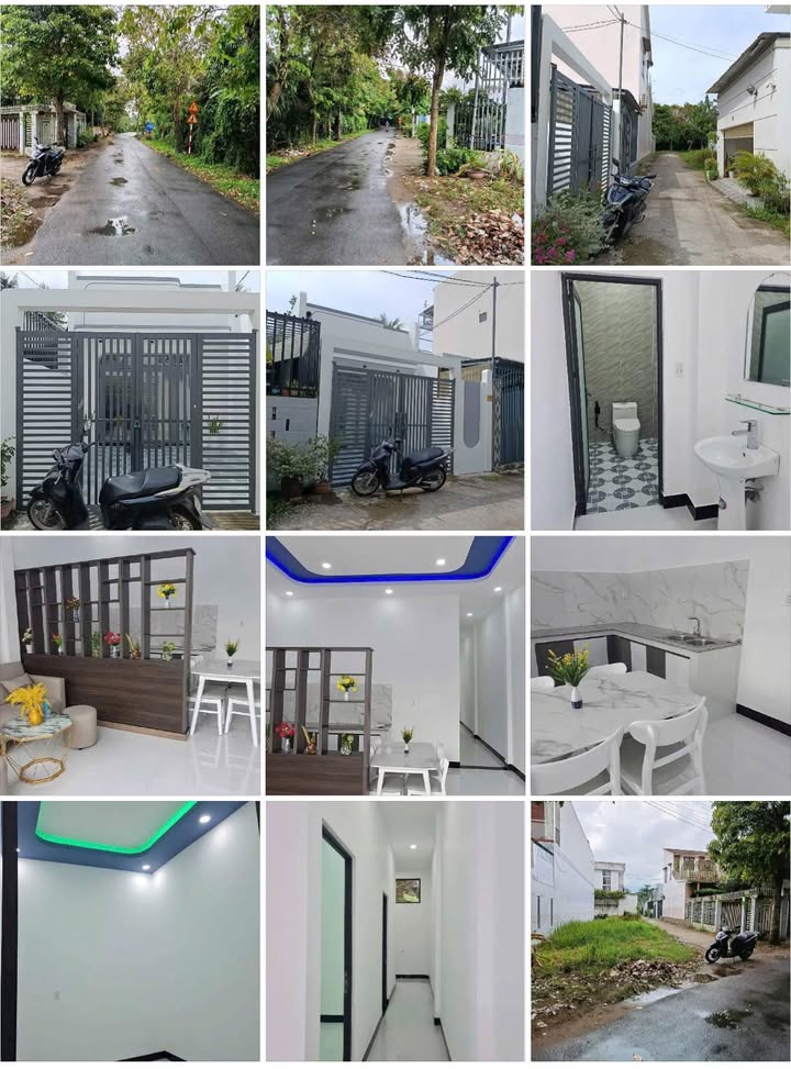 Nhà mới tại Phường An Hội, Vĩnh Long 69m² giá 1.15 tỷ - Thiết kế hiện đại, tặng nội thất!