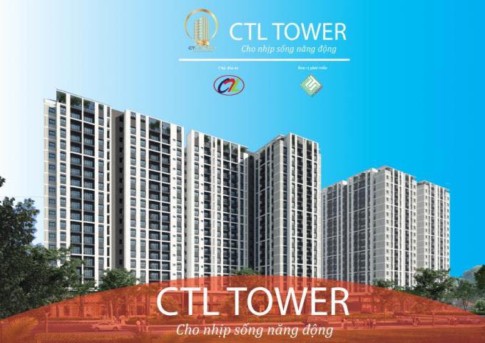 Căn hộ CTL Tower Q.12 78m² giá 11 triệu - Nội thất mới đẹp, đầy đủ tiện nghi!