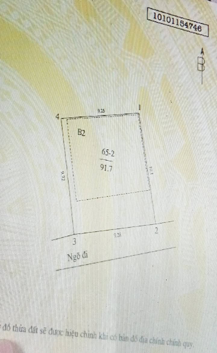Đất đường Bưởi Ba Đình 92m² giá đầu tư - Mặt tiền khủng, thuận lợi xây CCMN!