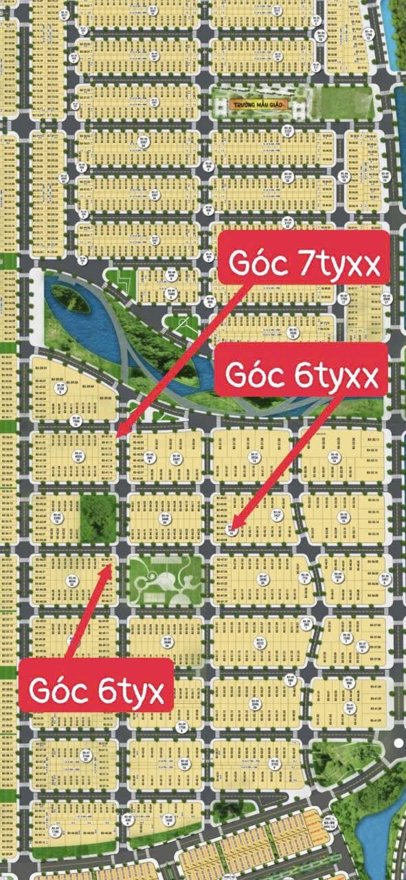 Đất góc Khu biệt thự V1 FPT Đà Nẵng 106m² giá từ 6 - 7 tỷ - Cơ hội đầu tư tuyệt vời!