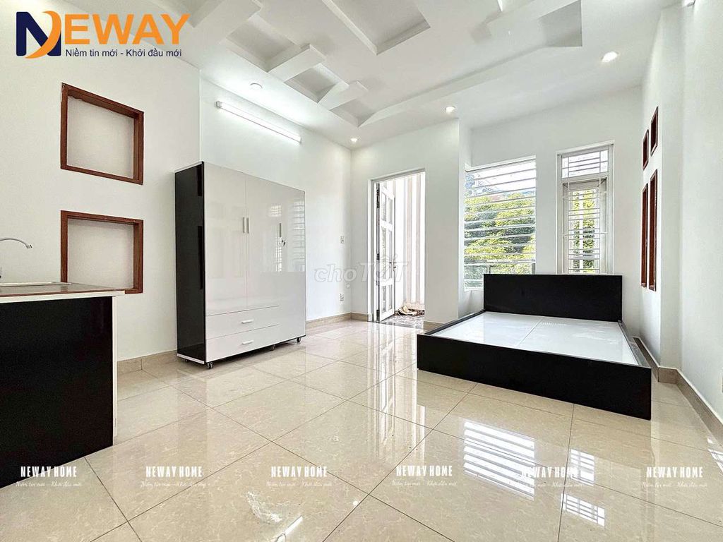 Căn hộ Studio ban công mới gần Mũi Tàu Âu Cơ - Giá 5 triệu
