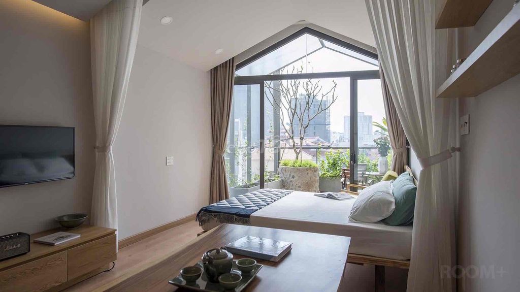 Căn hộ 1PN Bình Thạnh 40m² giá 10 triệu - Full nội thất cao cấp!