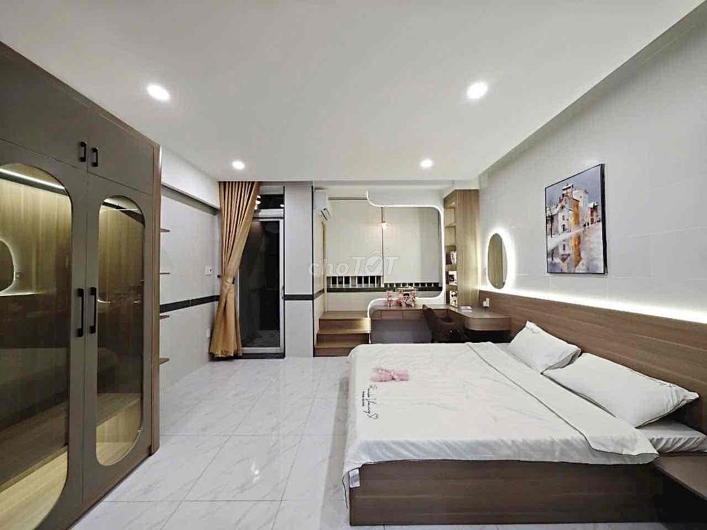 Căn hộ 1PN Bình Thạnh 40m² giá 10 triệu - Full nội thất cao cấp ngay quận 1!