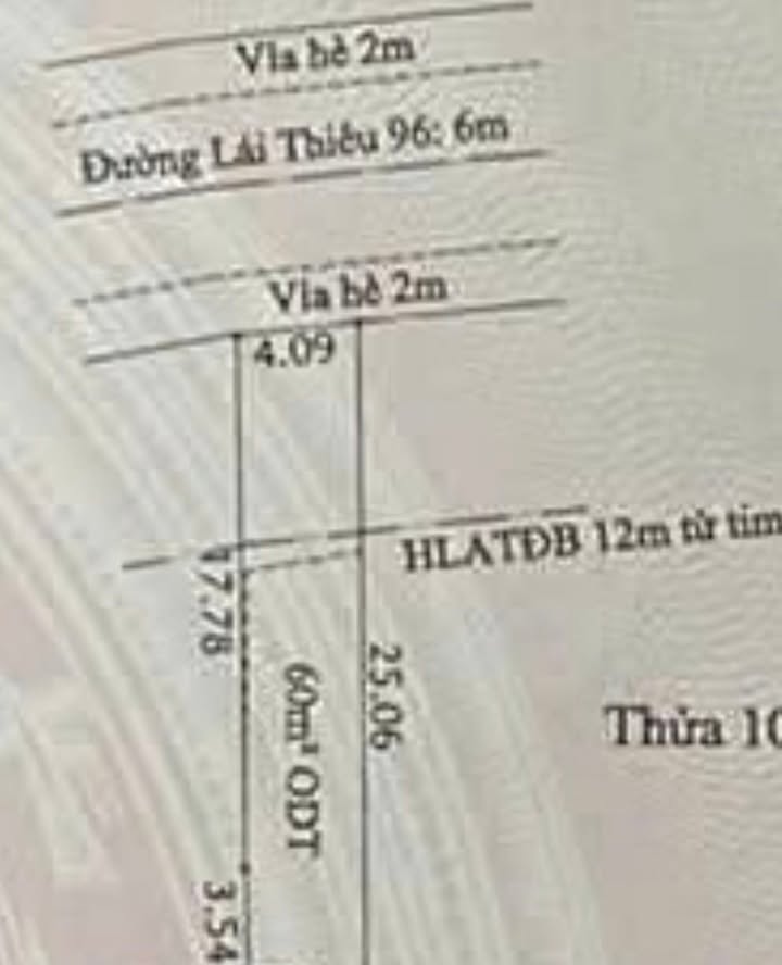 Đất mặt tiền Lái Thiêu 96, 92m², Giá 3 tỷ - Đầu tư sinh lời ngay!