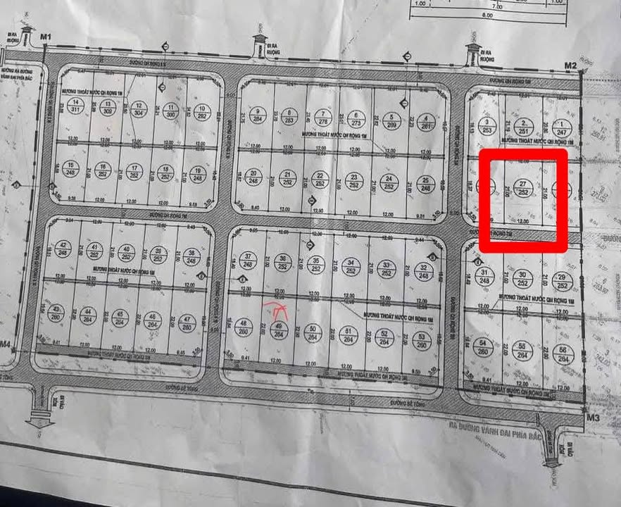 Đất đấu giá Xóm 5 Nam Lĩnh 252m² giá 2 tỷ - Vị trí đắc địa, tiện ích đầy đủ!