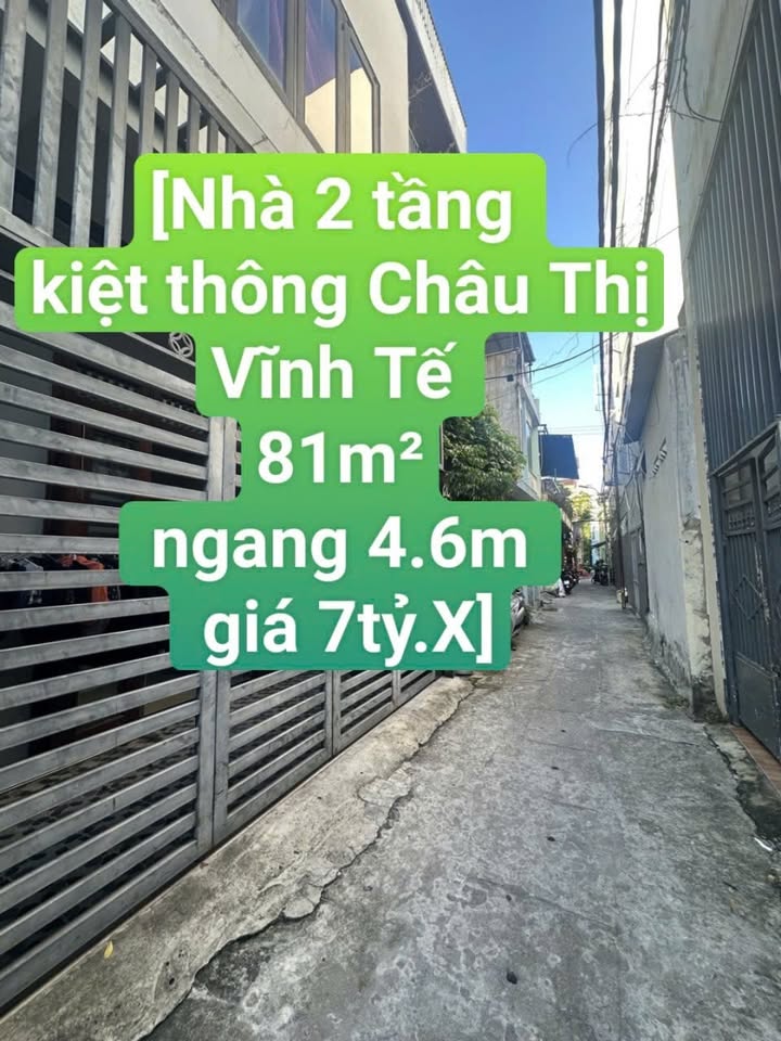 Nhà 2 tầng Ngũ Hành Sơn 81m² giá 7 tỷ - Kiệt thông, vị trí đắc địa!
