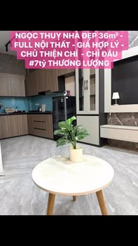 Nhà đẹp Ngọc Thụy 36m² giá 7 tỷ - Full nội thất, chủ thiện chí!
