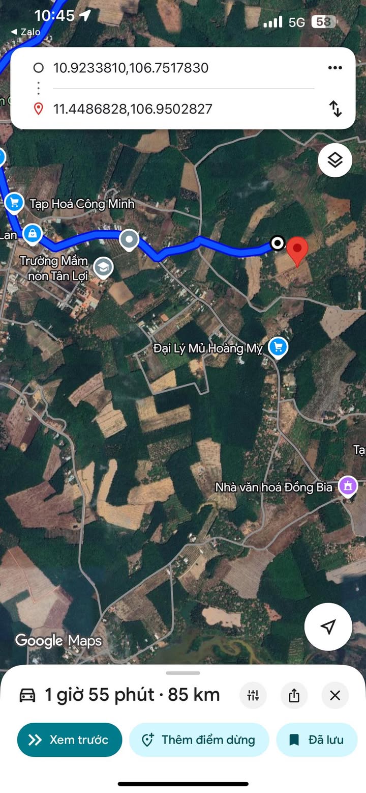 Đất nền xã Tân Lợi, huyện Hớn Quản 2000m² giá chỉ 300 triệu - Cơ hội đầu tư tuyệt vời!