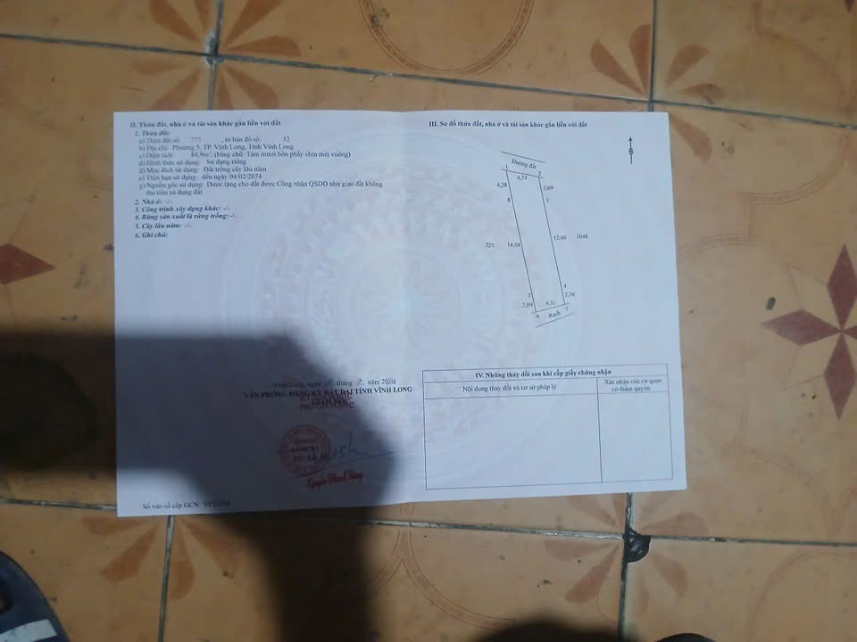 Nhà riêng Phường 5, Vĩnh Long 85m² giá chỉ 600 triệu - Cơ hội sở hữu ngay!