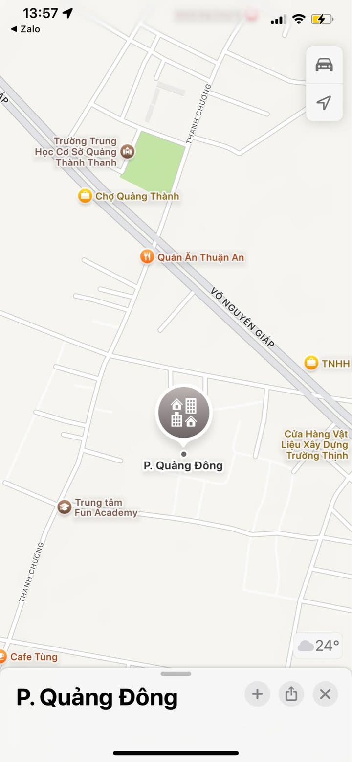 Đất nền Quảng Đông 235m² giá 2.7 tỷ - Mặt tiền 11m, hướng Đông, ô tô vào tận nơi!