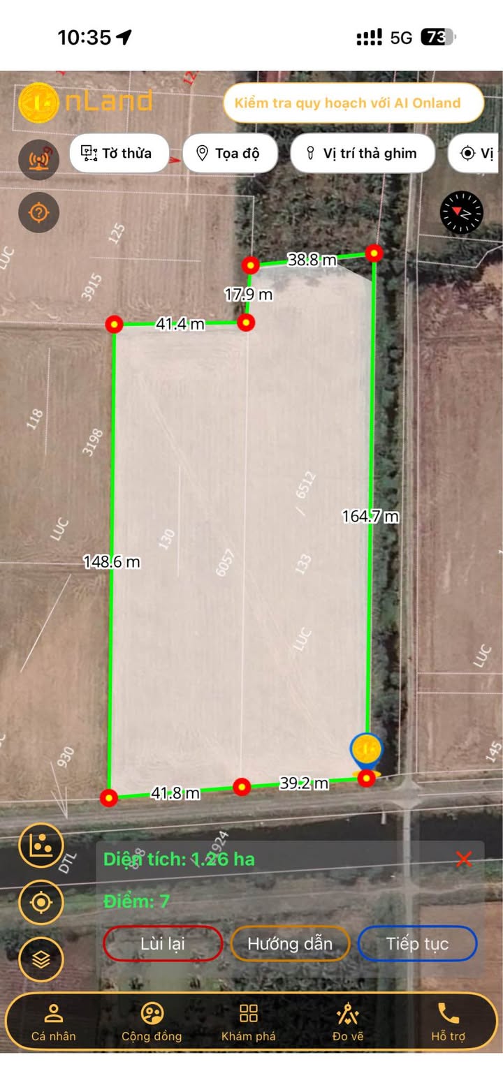 Đất mặt tiền đường nhựa bờ kênh Hòa Lợi 14.470m² giá chỉ 4.941 tỷ - Pháp lý sổ đỏ rõ ràng!