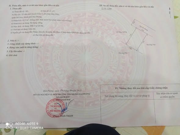 Đất nền phường Hợp Đức, quận Đồ Sơn 42.5m² giá 500 triệu - Đầu tư sinh lời dễ dàng!