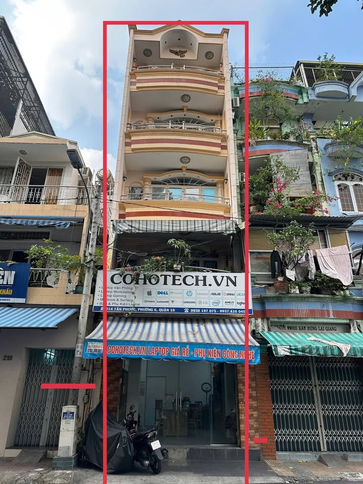 Cho thuê mặt bằng mặt tiền đường Tân Phước, quận 10, 48m² - Kinh doanh ngay lập tức!