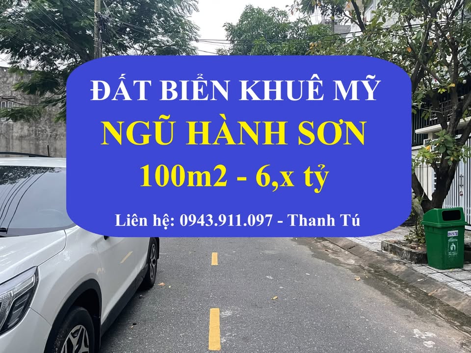 Lô đất 90m² Khuê Mỹ, Ngũ Hành Sơn giá 6 tỷ - Cơ hội đầu tư sinh lời!