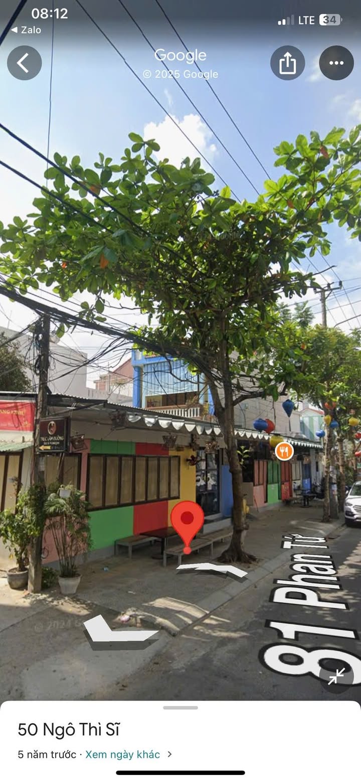 Đất mặt tiền Ngô Thi Sĩ, Mỹ An, Đà Nẵng 615m² giá 235 tỷ - Đầu tư sinh lời lớn!