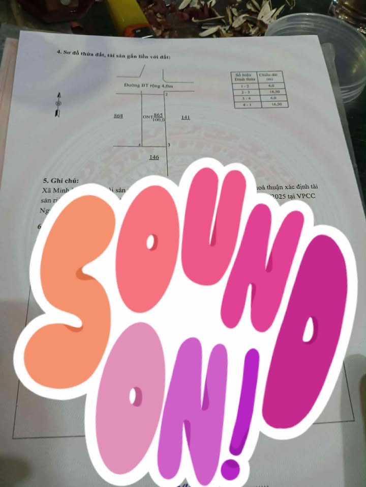 Đất nền Minh Lộc Hậu Lộc 100m² - Gần mặt tiền chỉ 50m!