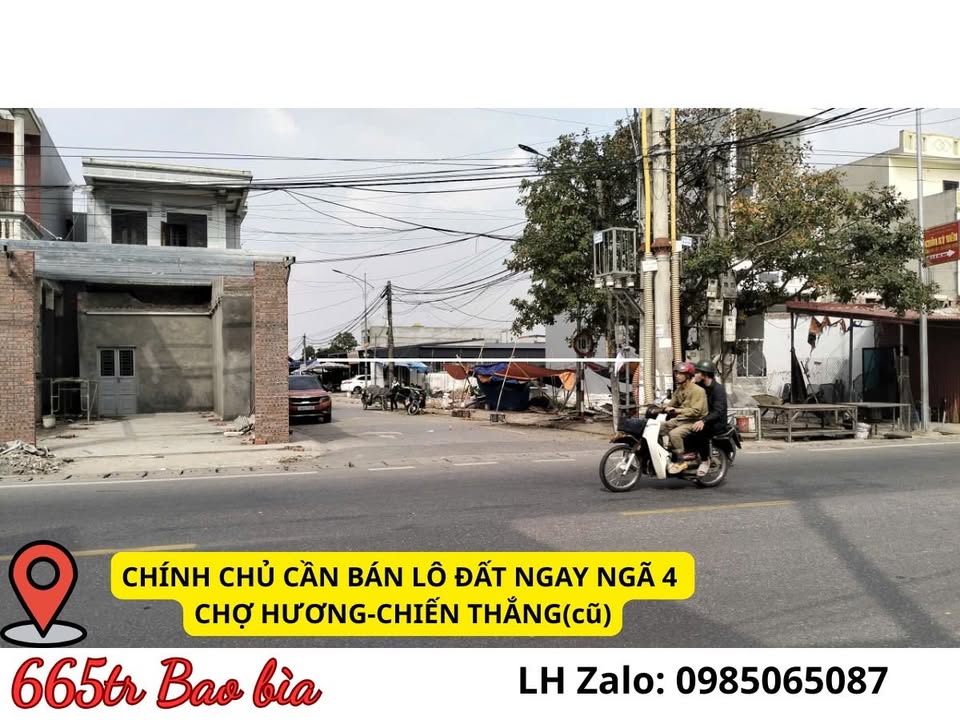 Đất chính chủ bán gấp tại ngã 4 chợ Hương Chiến Thắng An Lão 61m² - Giá chỉ 665 triệu!